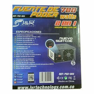 Fuente de poder 780 WATS